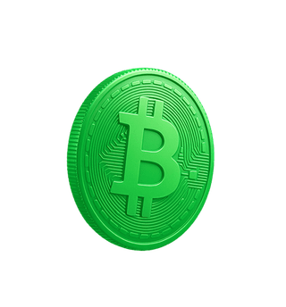 Card sospesa che mostra i dati analitici relativi al mercato crypto
